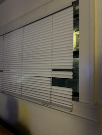 Damaged blinds