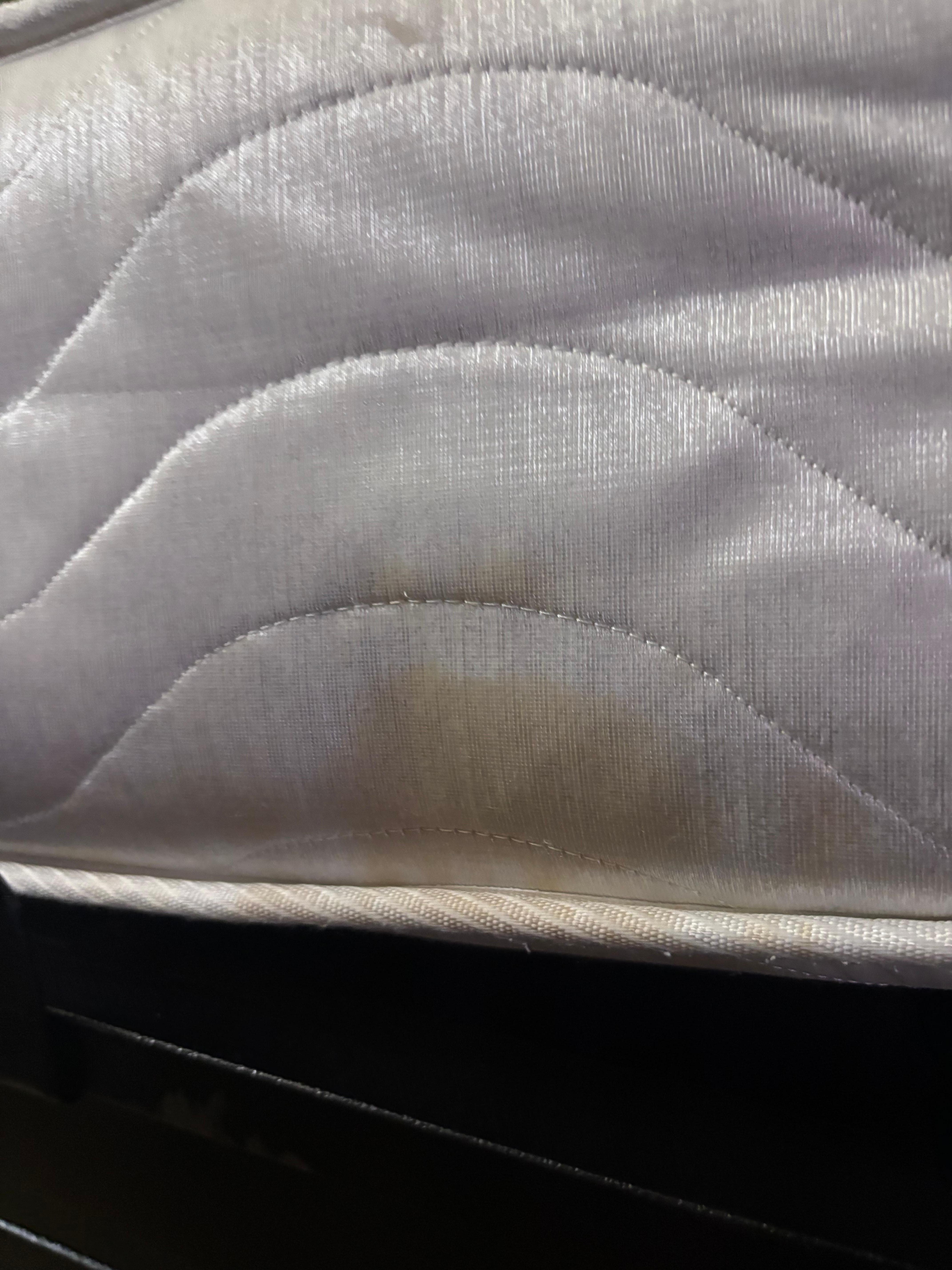 Gross stained mattresses no sleep