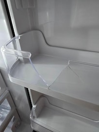 Broken fridge door tray