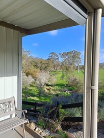 A view from the front porch
