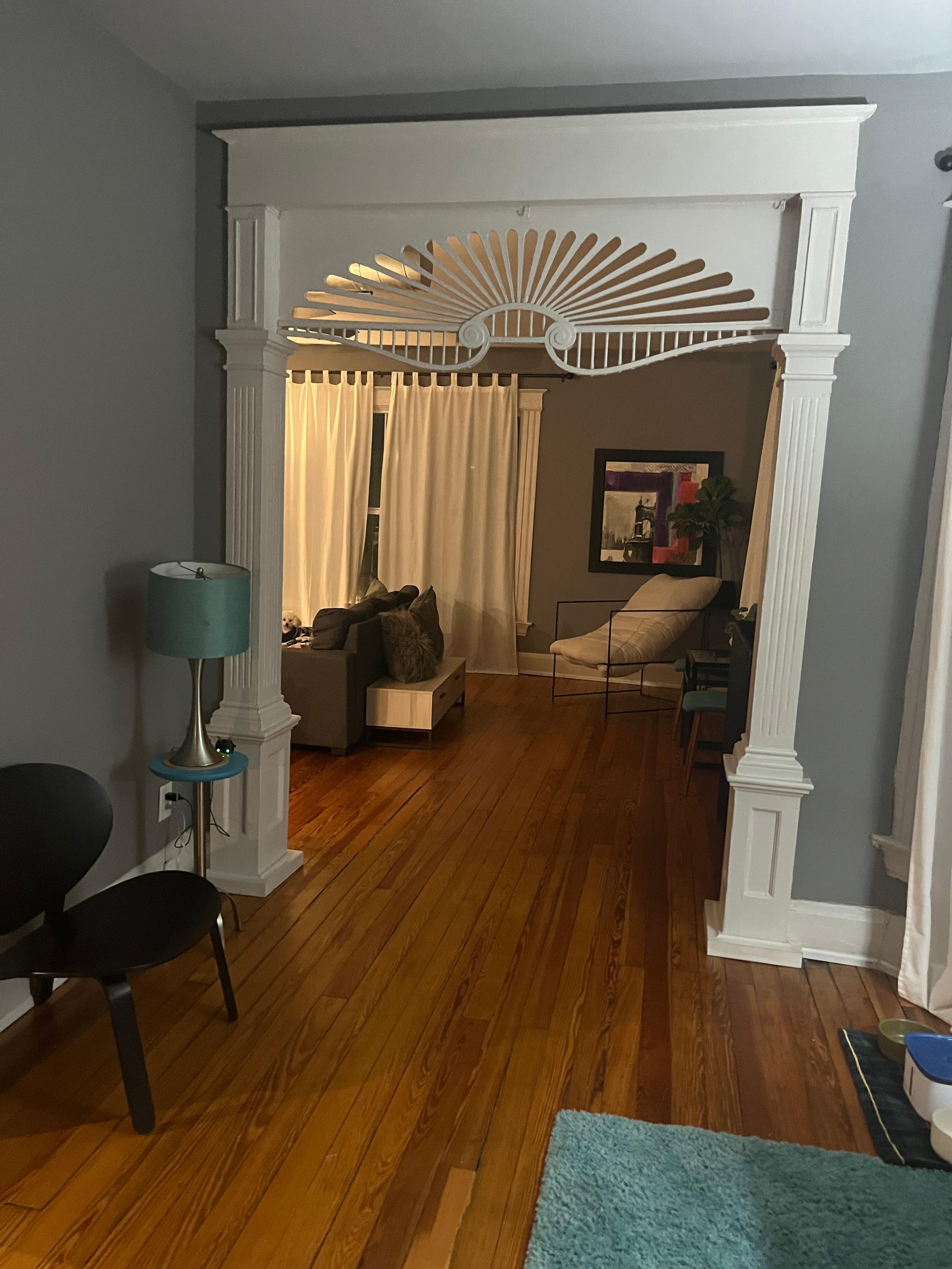 Beautiful hard wood and a great add t kitchen.