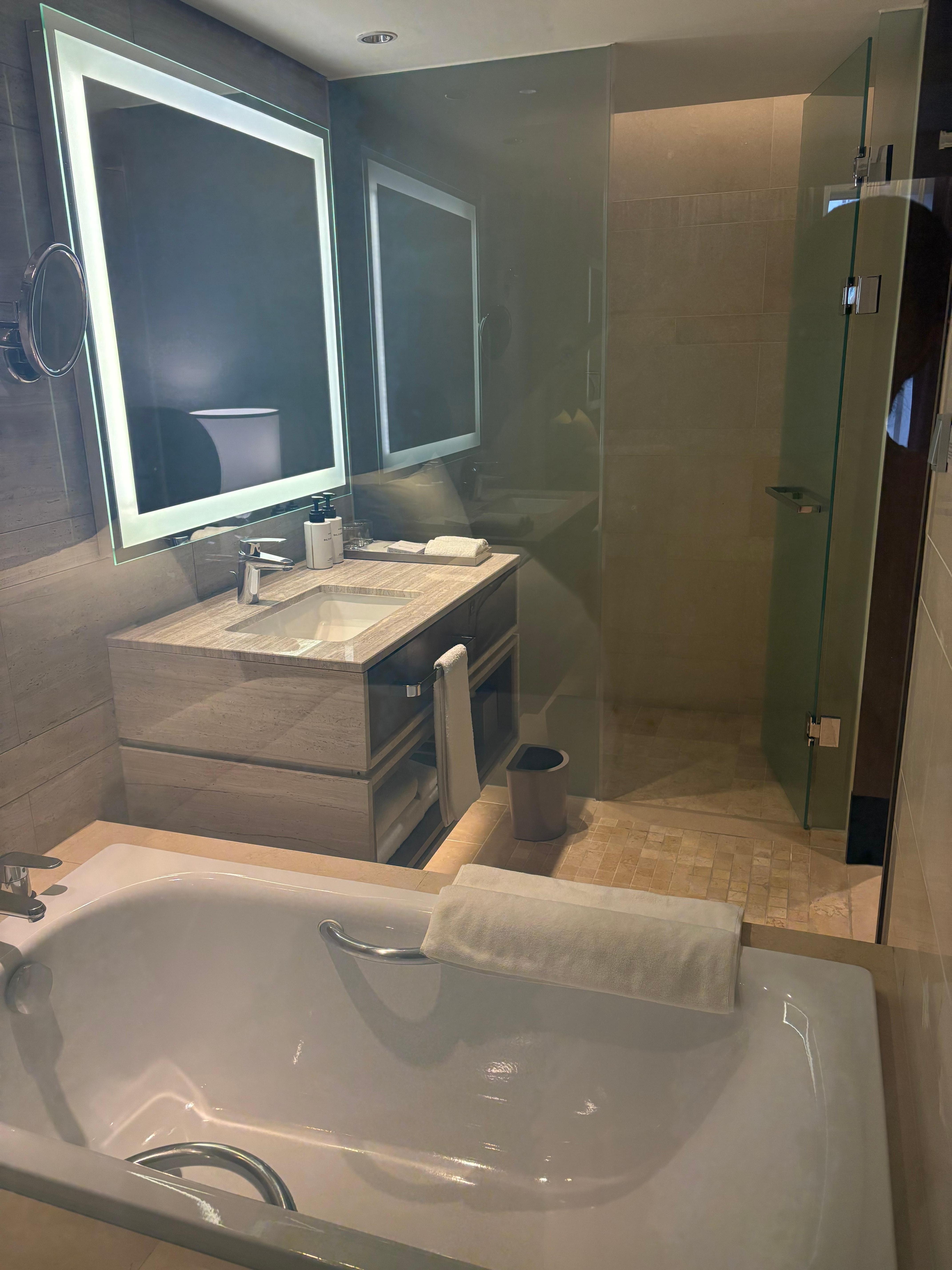 バスタブとシャワールーム