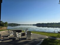 Beautiful lakefront view