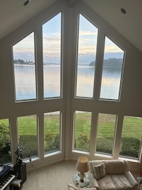 View from upstairs Master Bedroom loft.