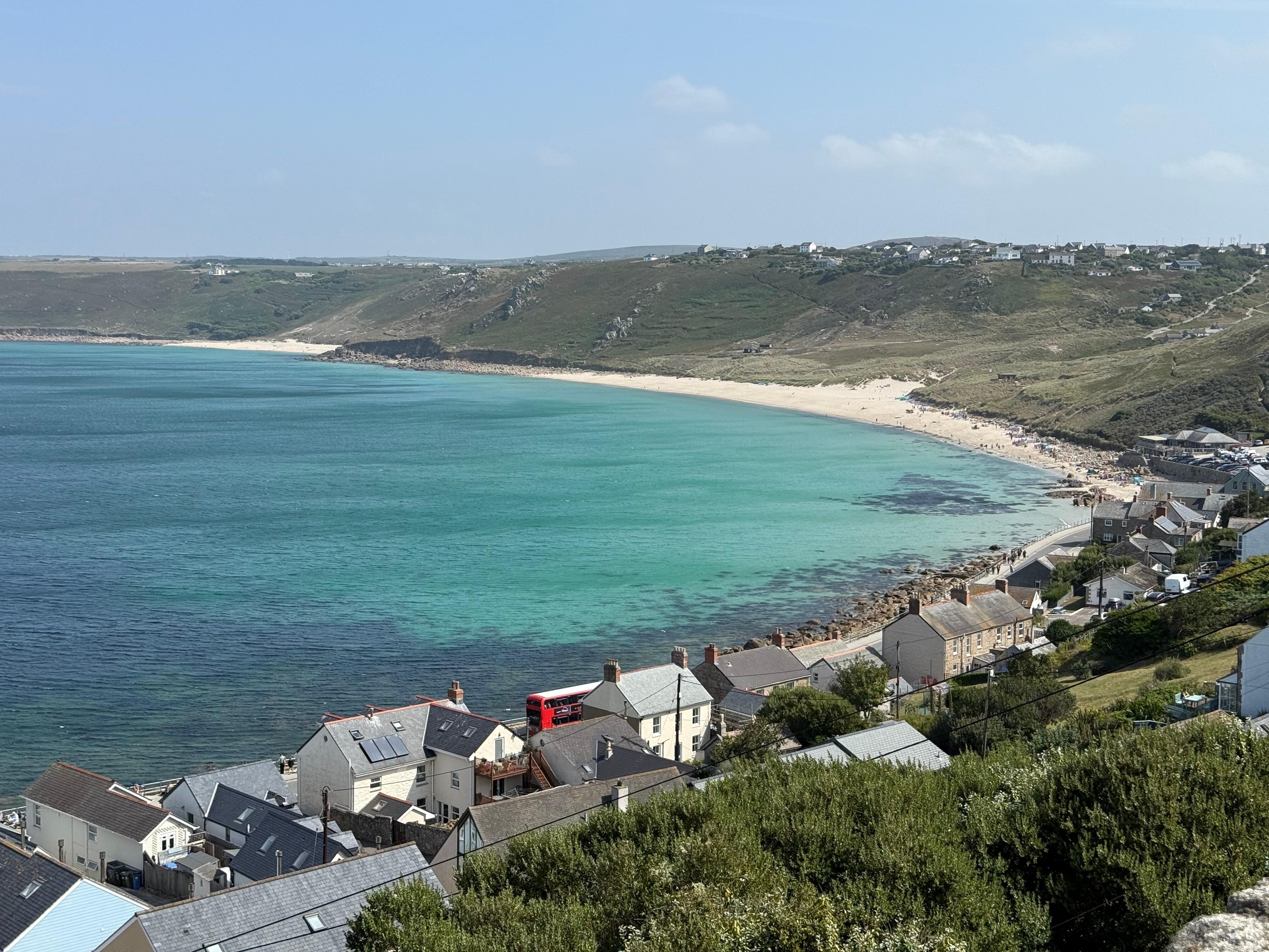 View from the living room. 