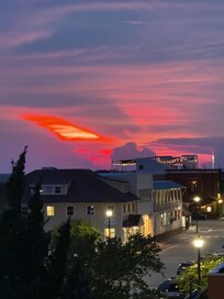 Sunset from the deck