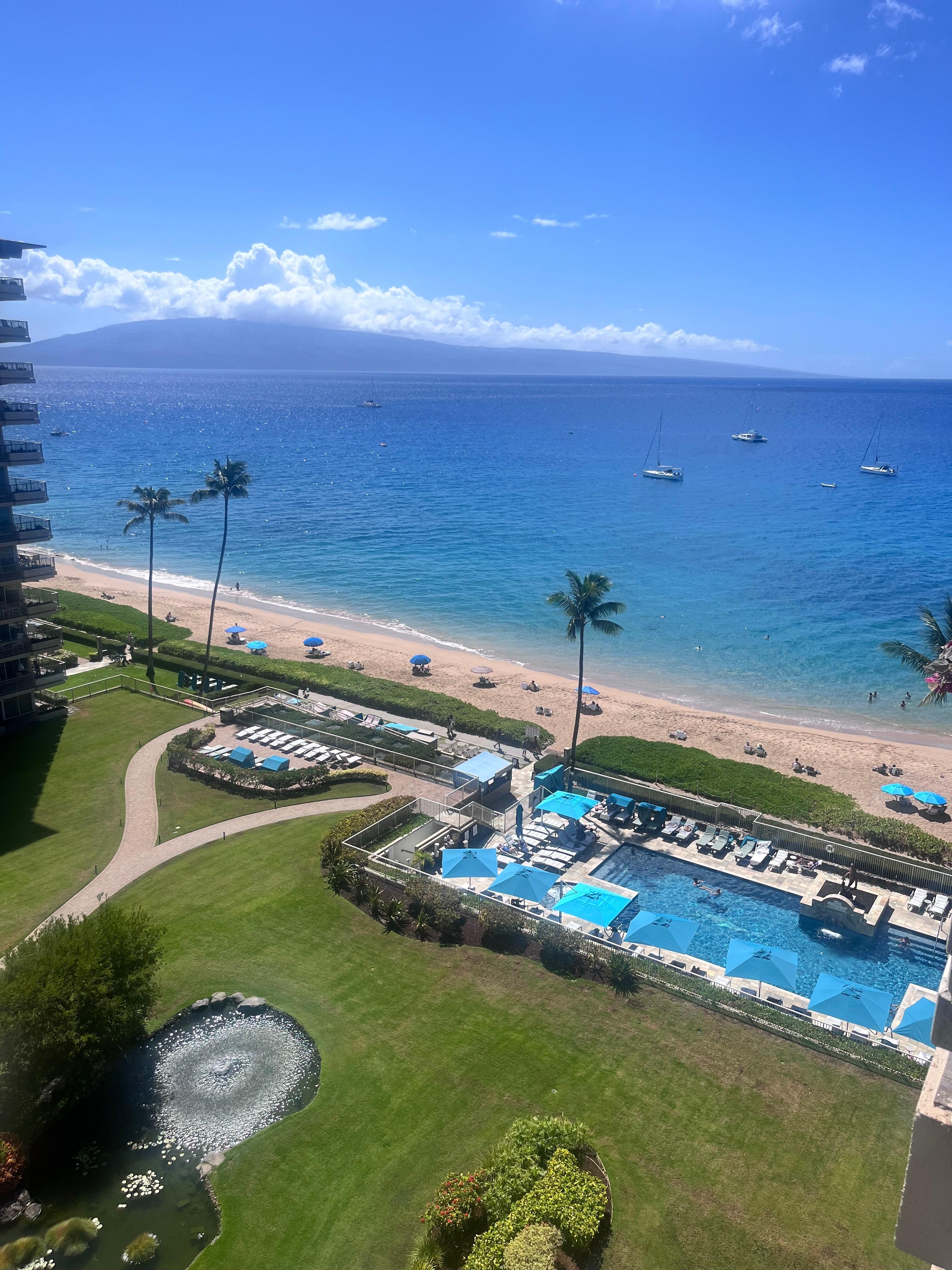 View from the balcony of 1015