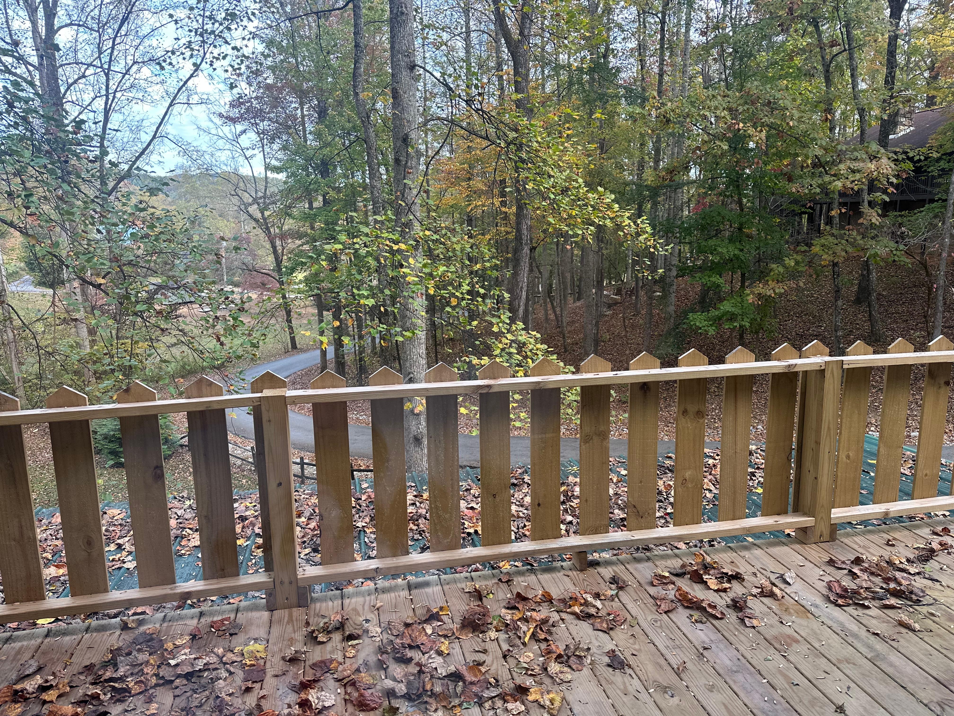 From the front porch…