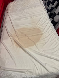 The mattress were flipped over on the wrong side we did not discover until we flipped mattresses over to the right side