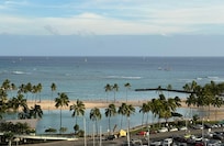 View from our balcony.