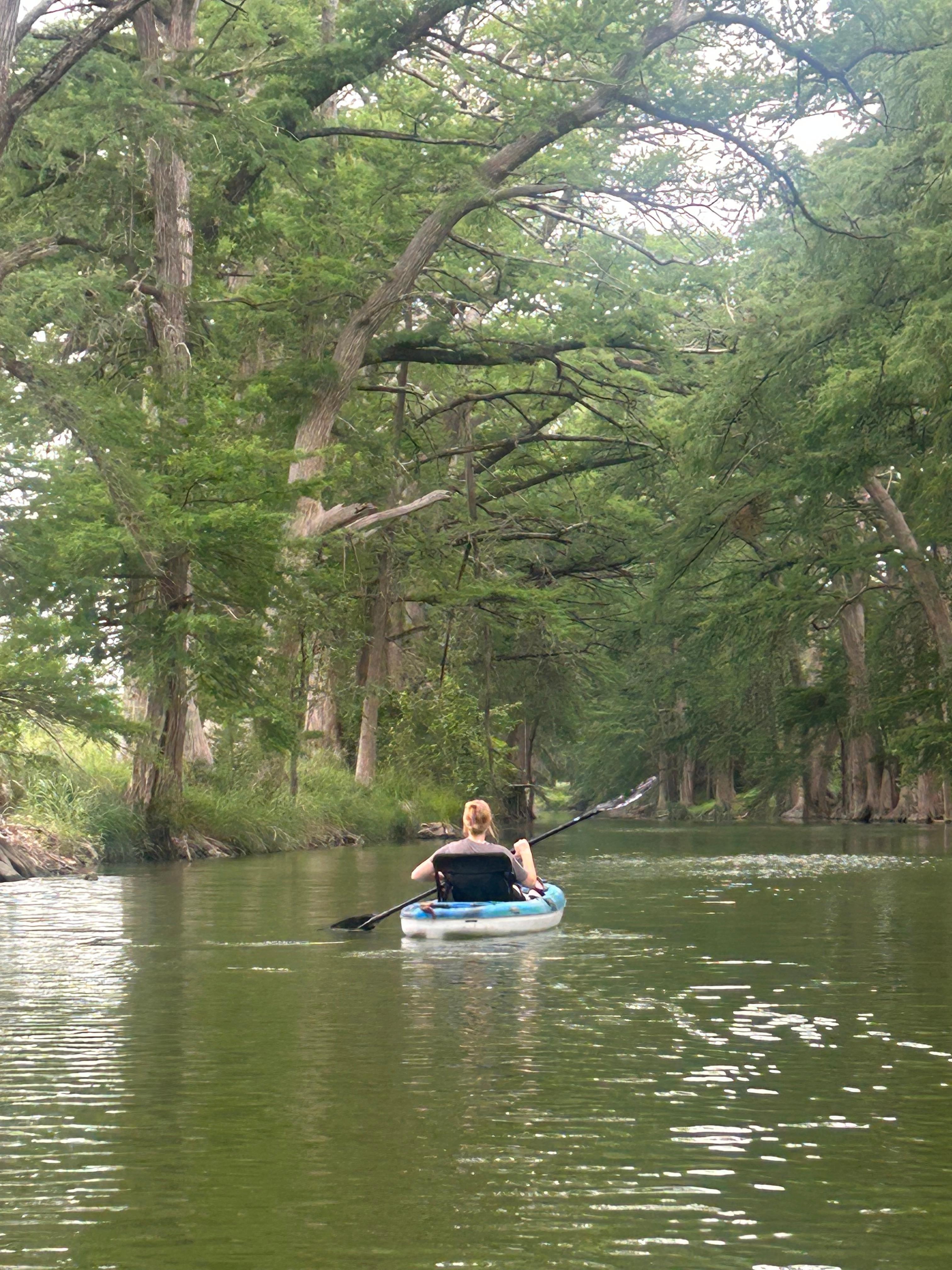 This amazing area is just as you head upstream from the property