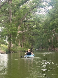 This amazing area is just as you head upstream from the property