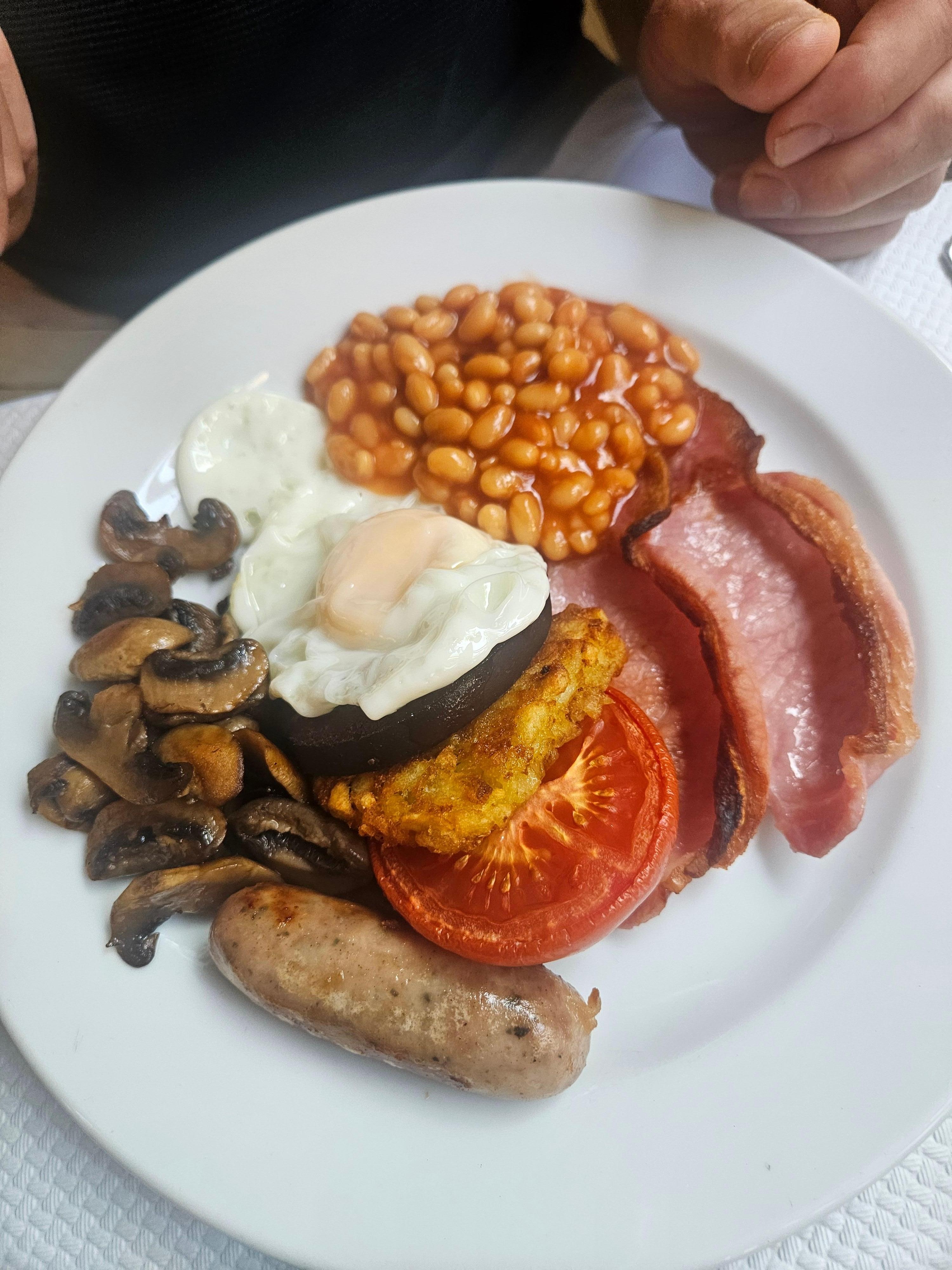 Full English, toast was separate 