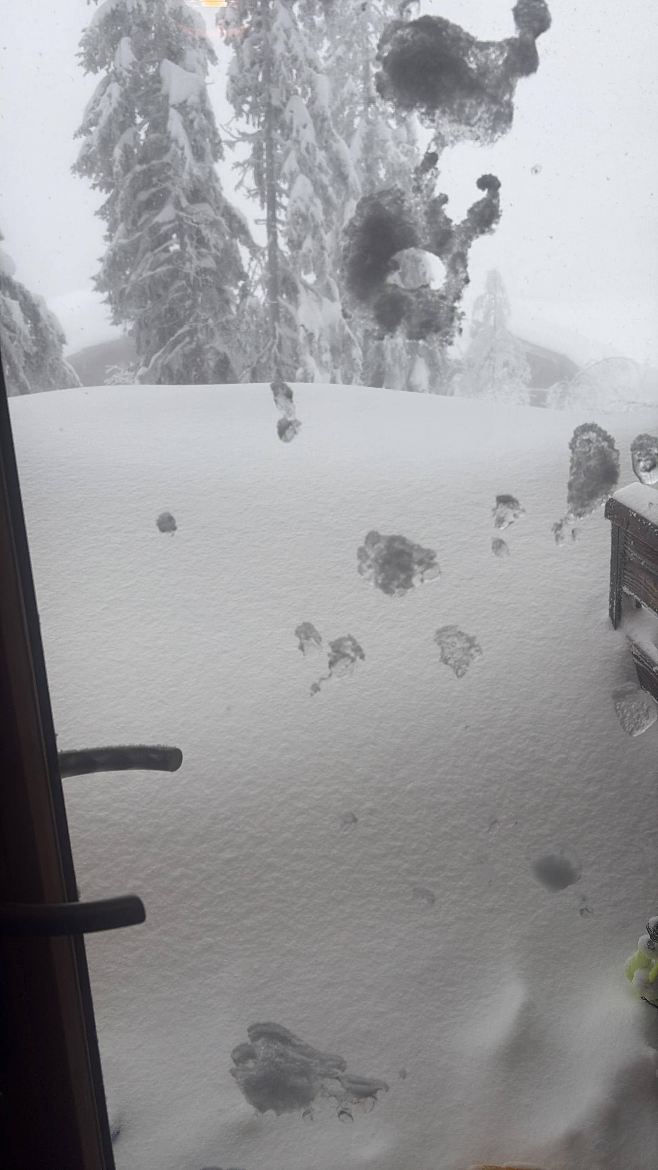 Elke dag een nieuwe meter sneeuw 