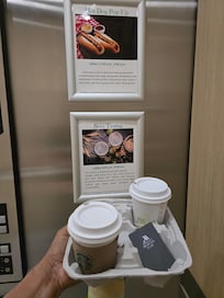 Daily activities and happy hr posted daily. plus free coffee and rea in the am