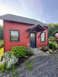 Entrance to The Barn