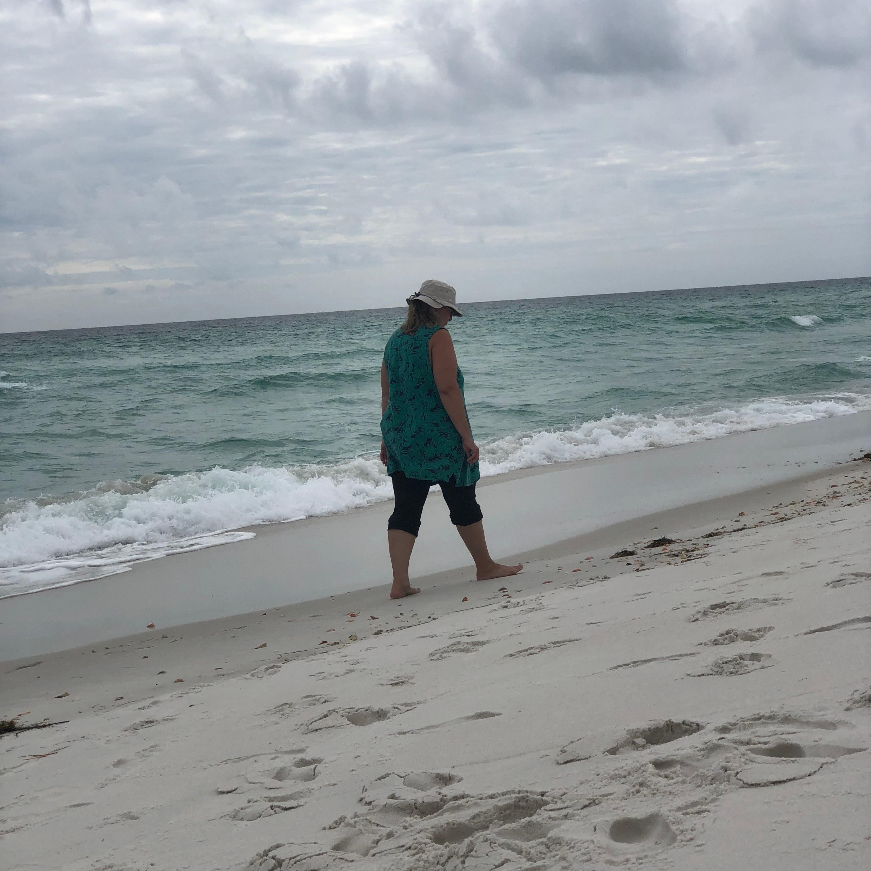 Finding shells during strolls