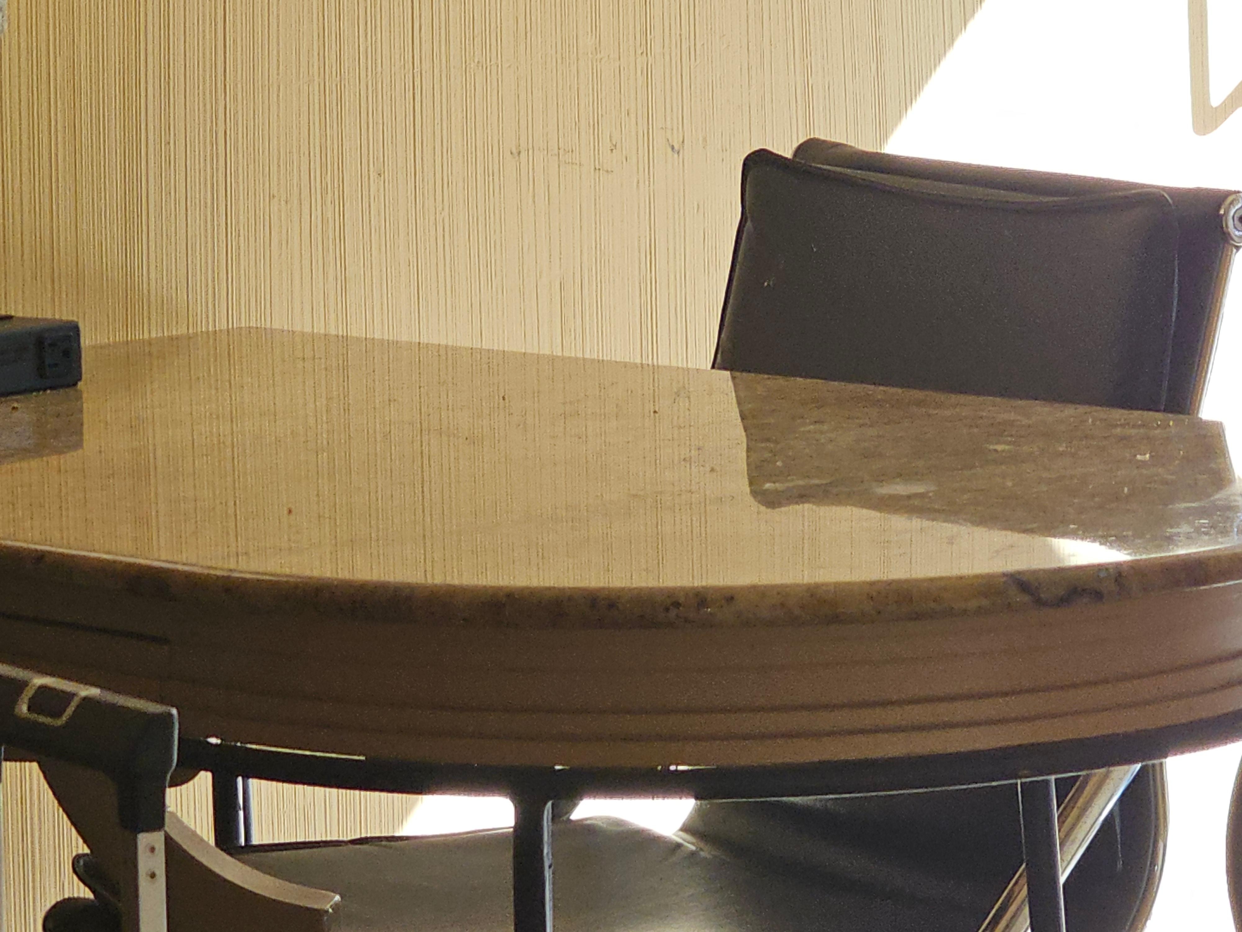 Table was filthy and never wiped off.