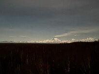Night view from the Denali Suite
