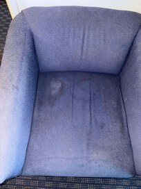 Stains on chair