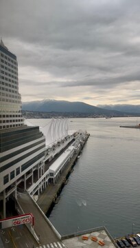 view of the water at Canada Place