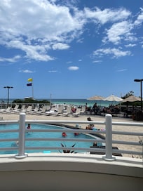 View from one of the pools