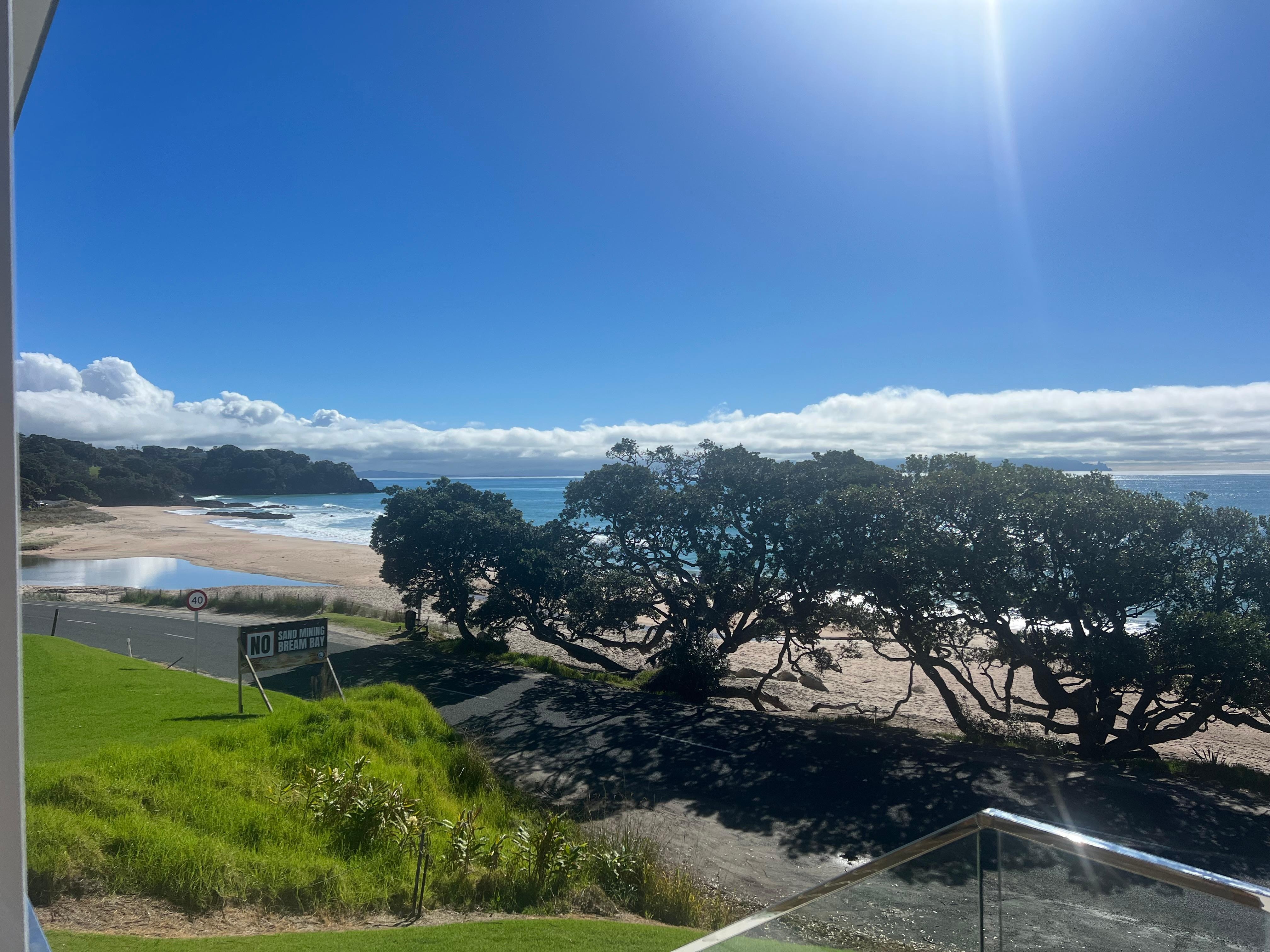 Stunning day! Photo taken from the deck