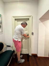 Skeleton key opened the room door!