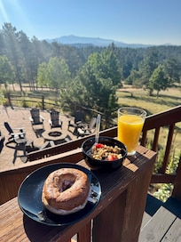 Morning balcony view