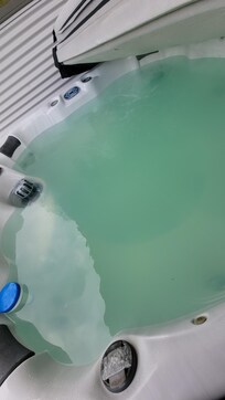 Hot Tub on arrival