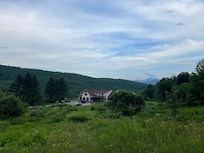 View from the ridge above