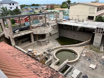 Pool area