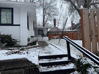 Approach to front door