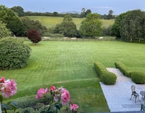 View out rear of house.