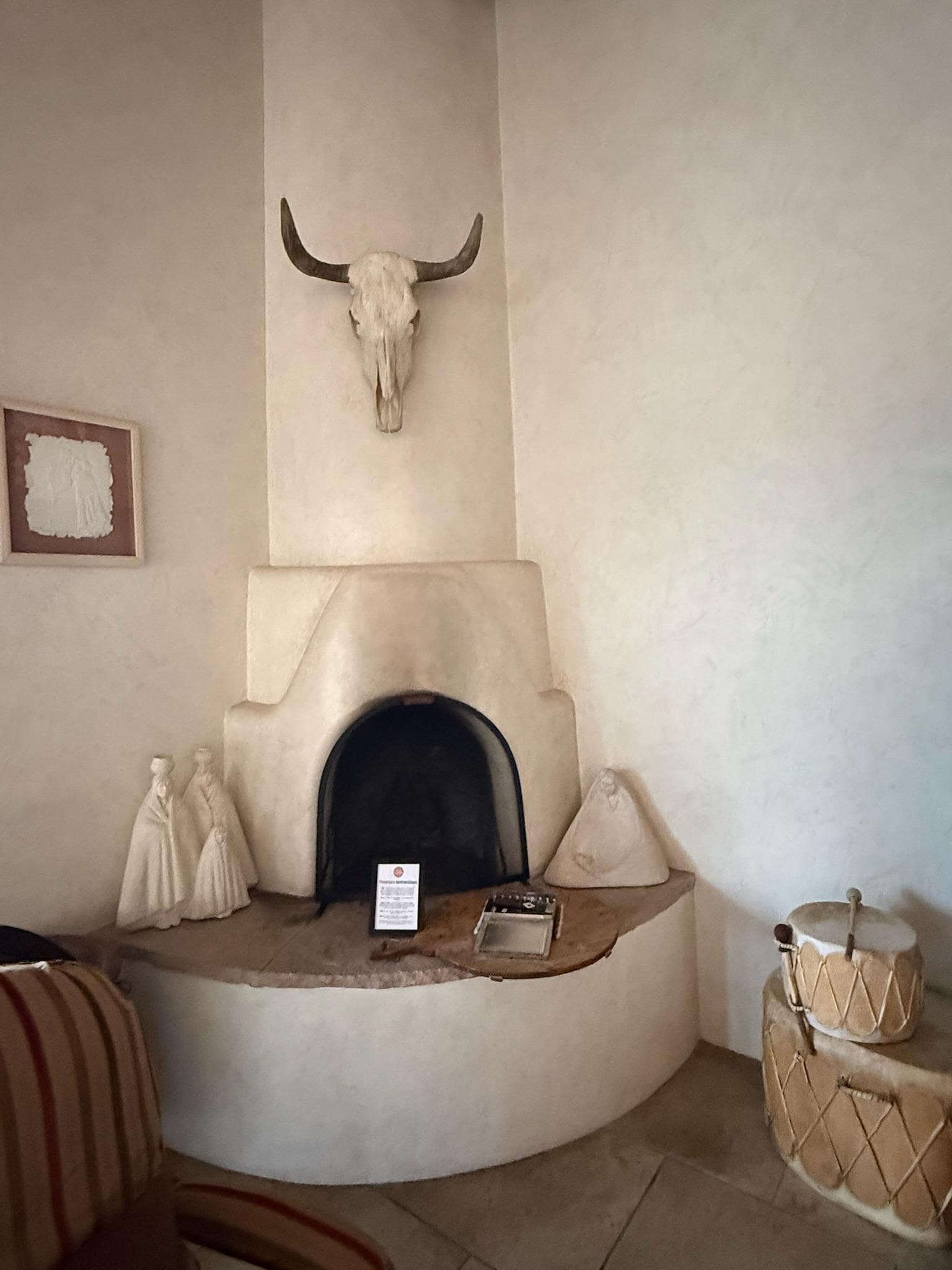 Nice KIVA.  Didn’t use it but they had plenty of wood.  