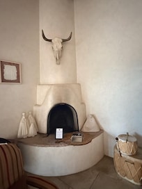 Nice KIVA. Didn’t use it but they had plenty of wood.