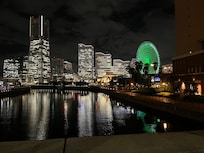 客室からの夜景