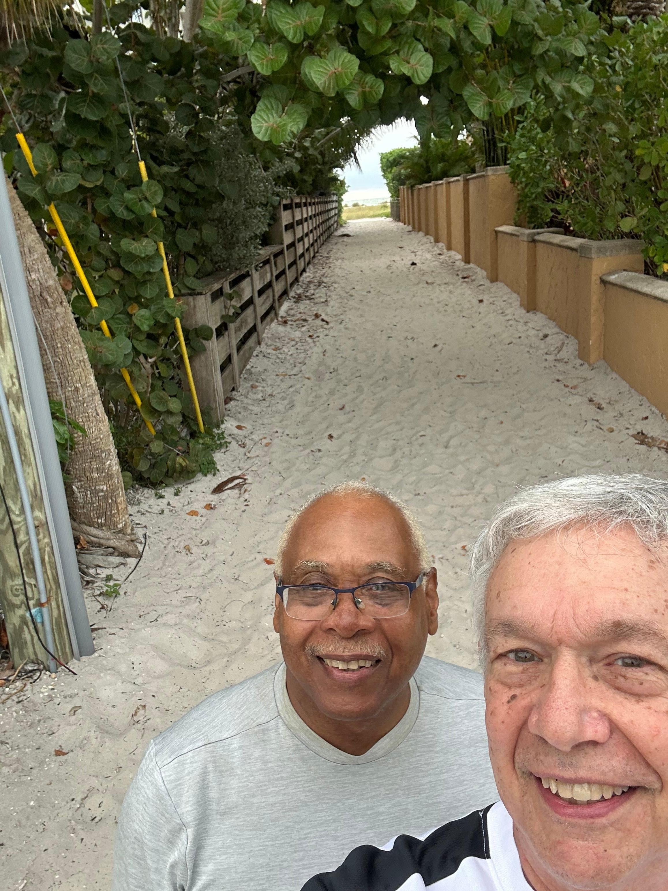 Beach access within walking distance and an uncrowded beach with space and natural unspoiled views 