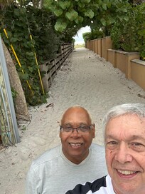 Beach access within walking distance and an uncrowded beach with space and natural unspoiled views