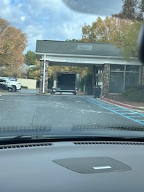 Front entrance. we wondered if we were in the correct place to begin with.