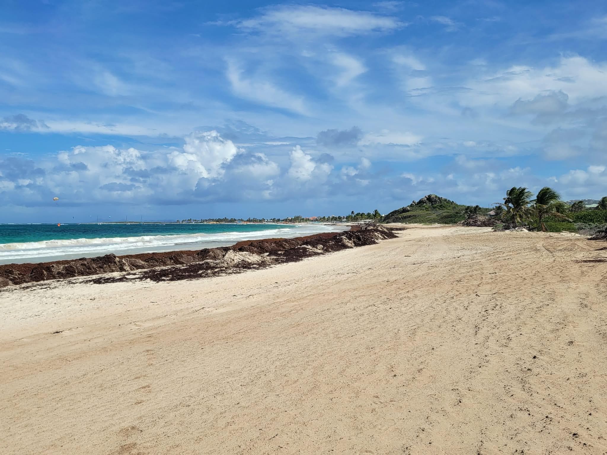 View from beach