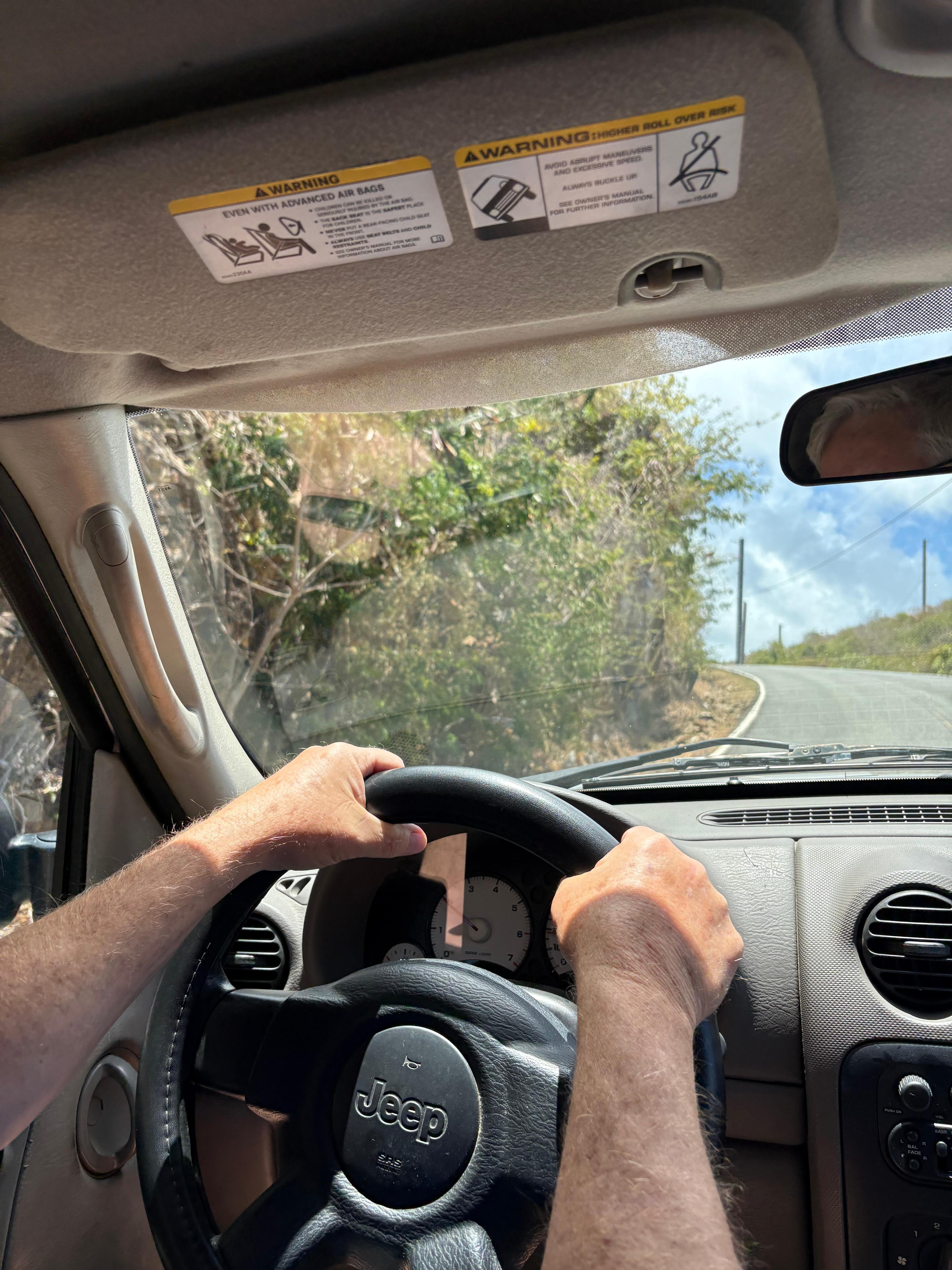 Driving “on the left” was lots better and easier than we thought it would be!!! 