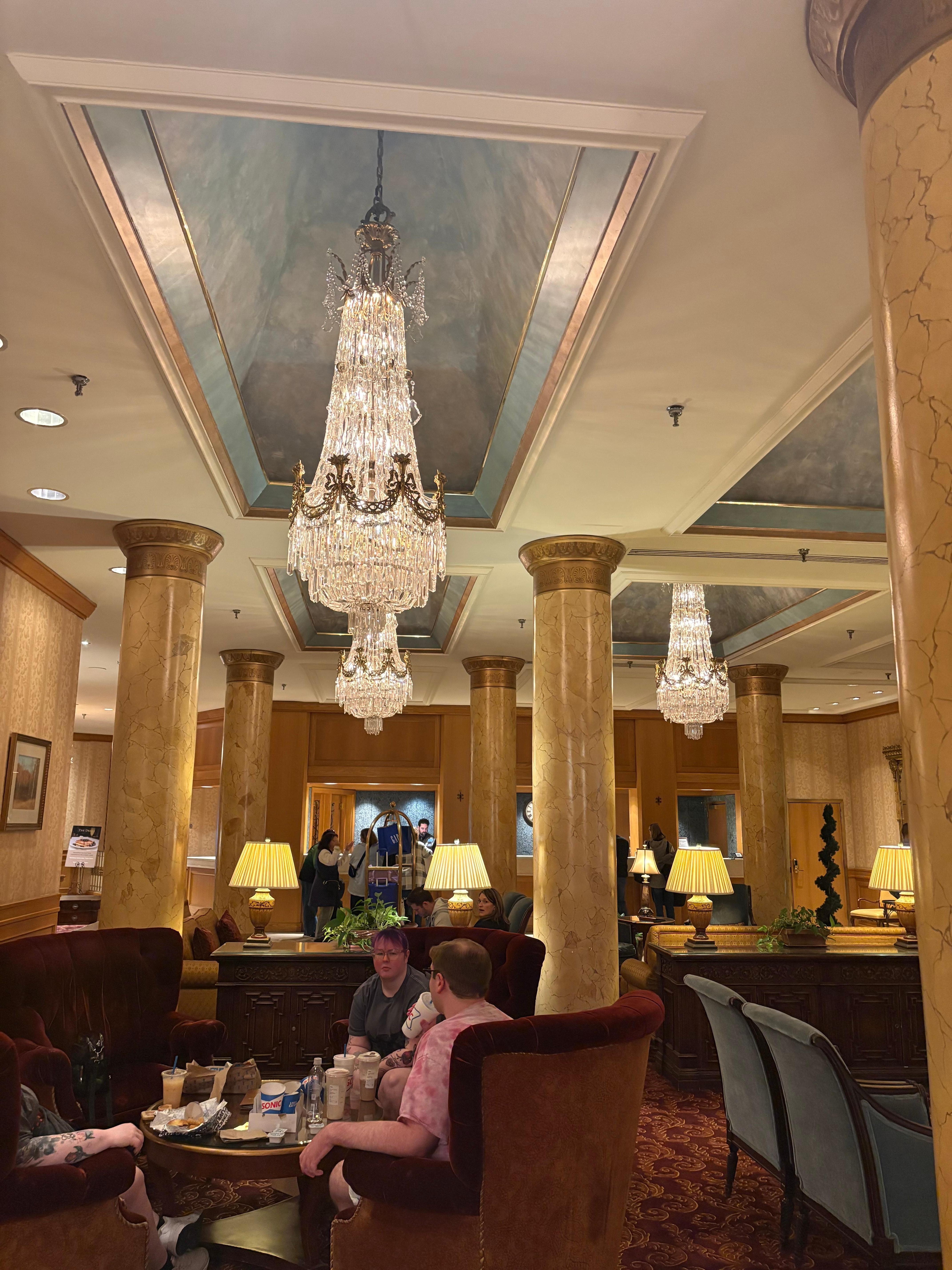 Not a speck of dust. Felt very comforting and home like.