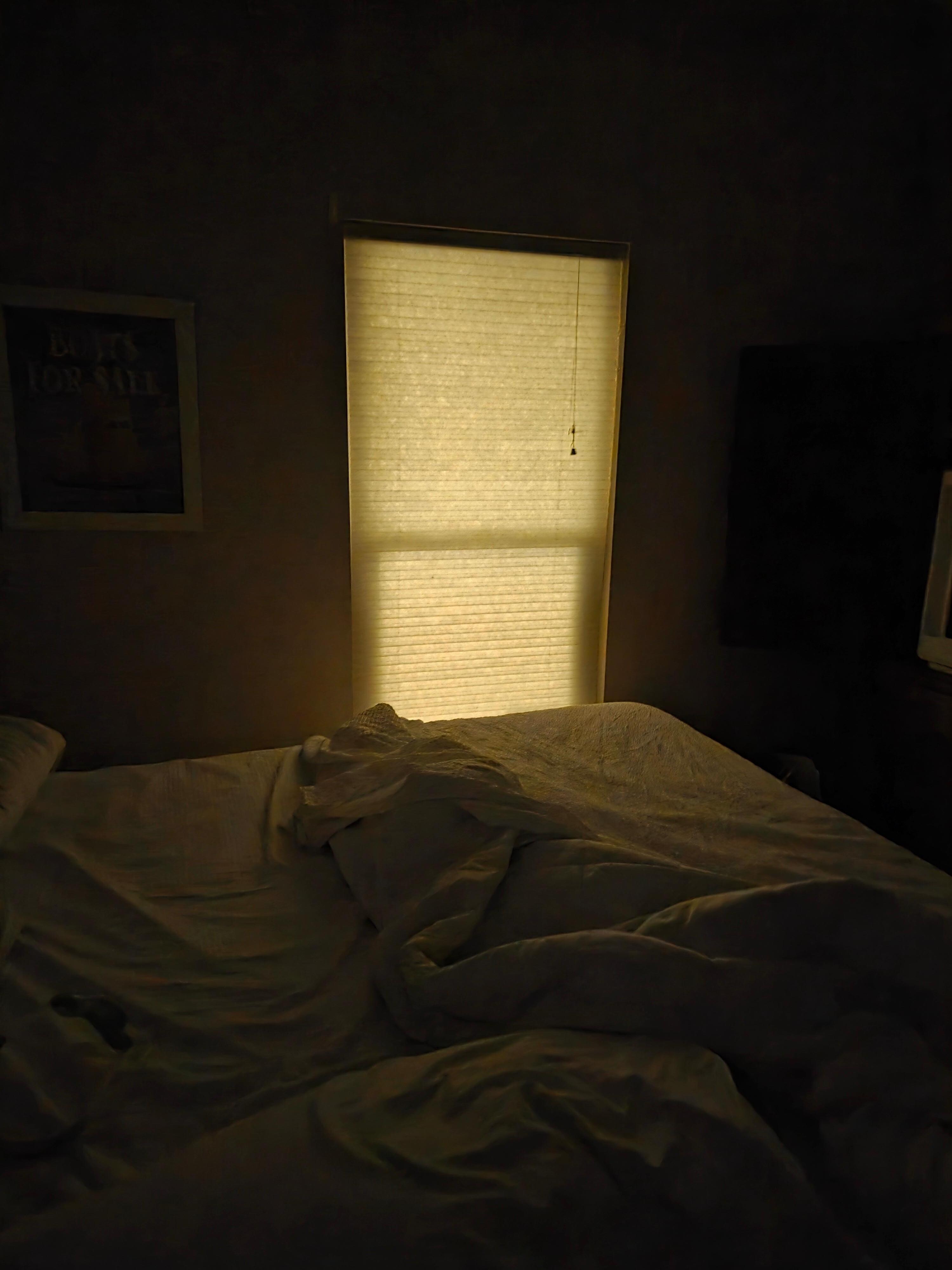 No curtains and it was bright in my room all night.