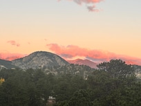 Morning sunrise from the deck