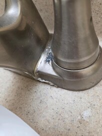 Corroding taps with scale