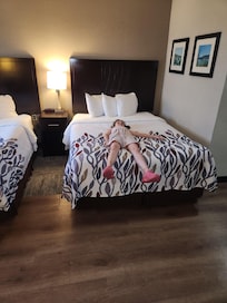 My daughter was really impressed that the bed was so soft!