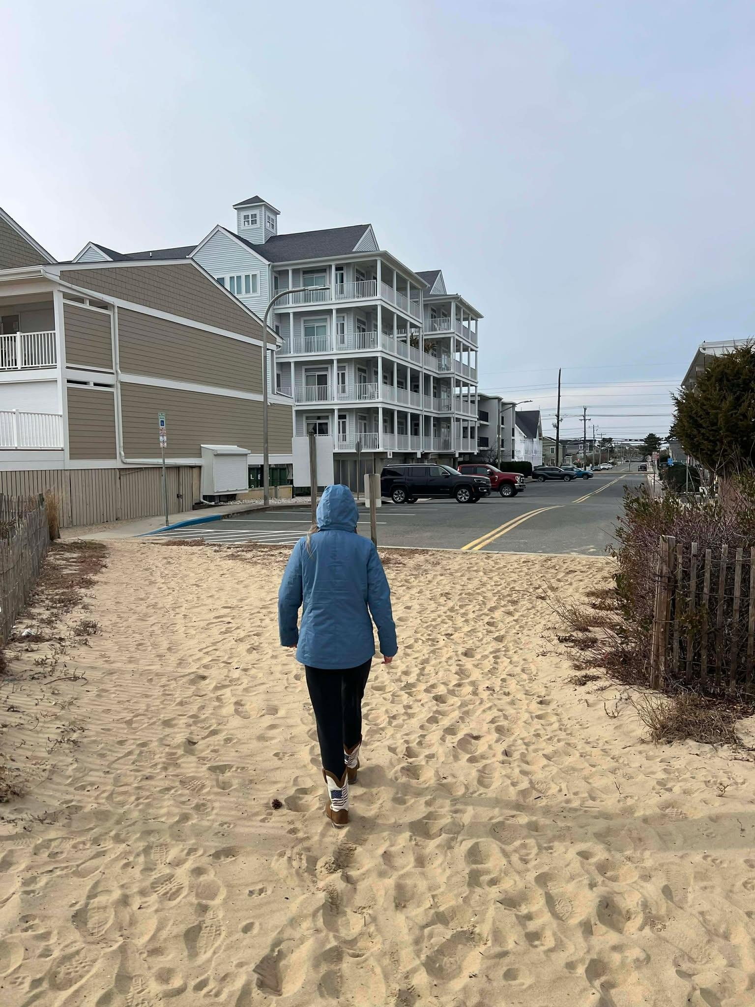 2nd building back is the St Kitts.