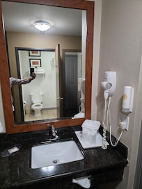 Hair dryer, body cream