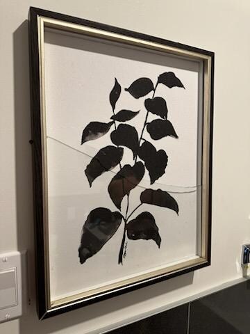 Broken picture frame